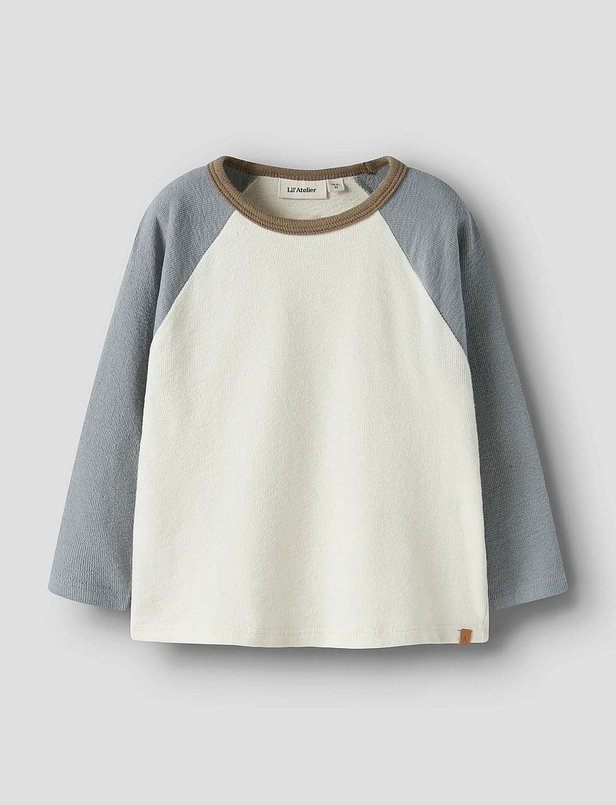 Lil'Atelier - NMMNUNAN LS RLX TOP LIL - turtledove - 0