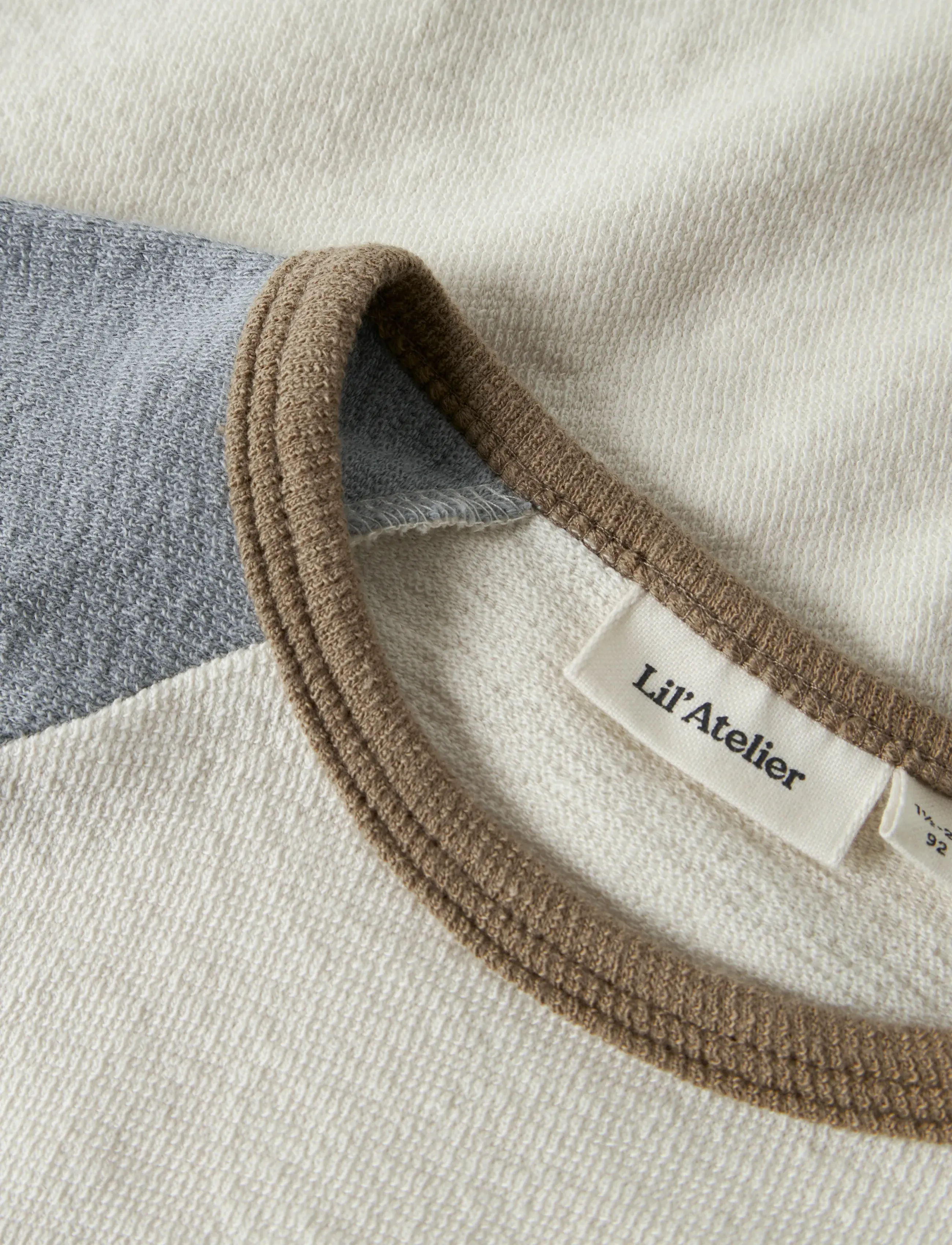 Lil'Atelier - NMMNUNAN LS RLX TOP LIL - turtledove - 3