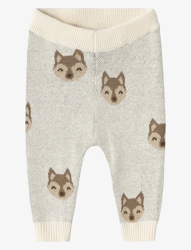 Lil'Atelier - NBMLAMOE KNIT PANT LIL - babyhosen - birch - 1