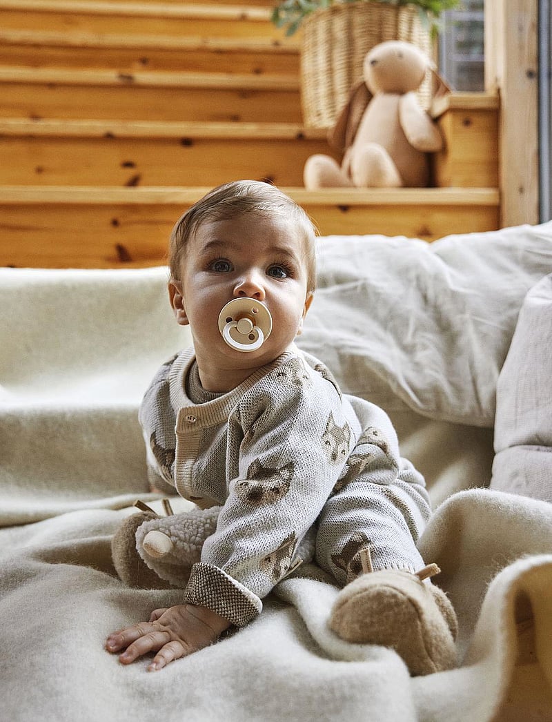 Lil'Atelier - NBMLAMOE KNIT PANT LIL - babyhosen - birch - 0