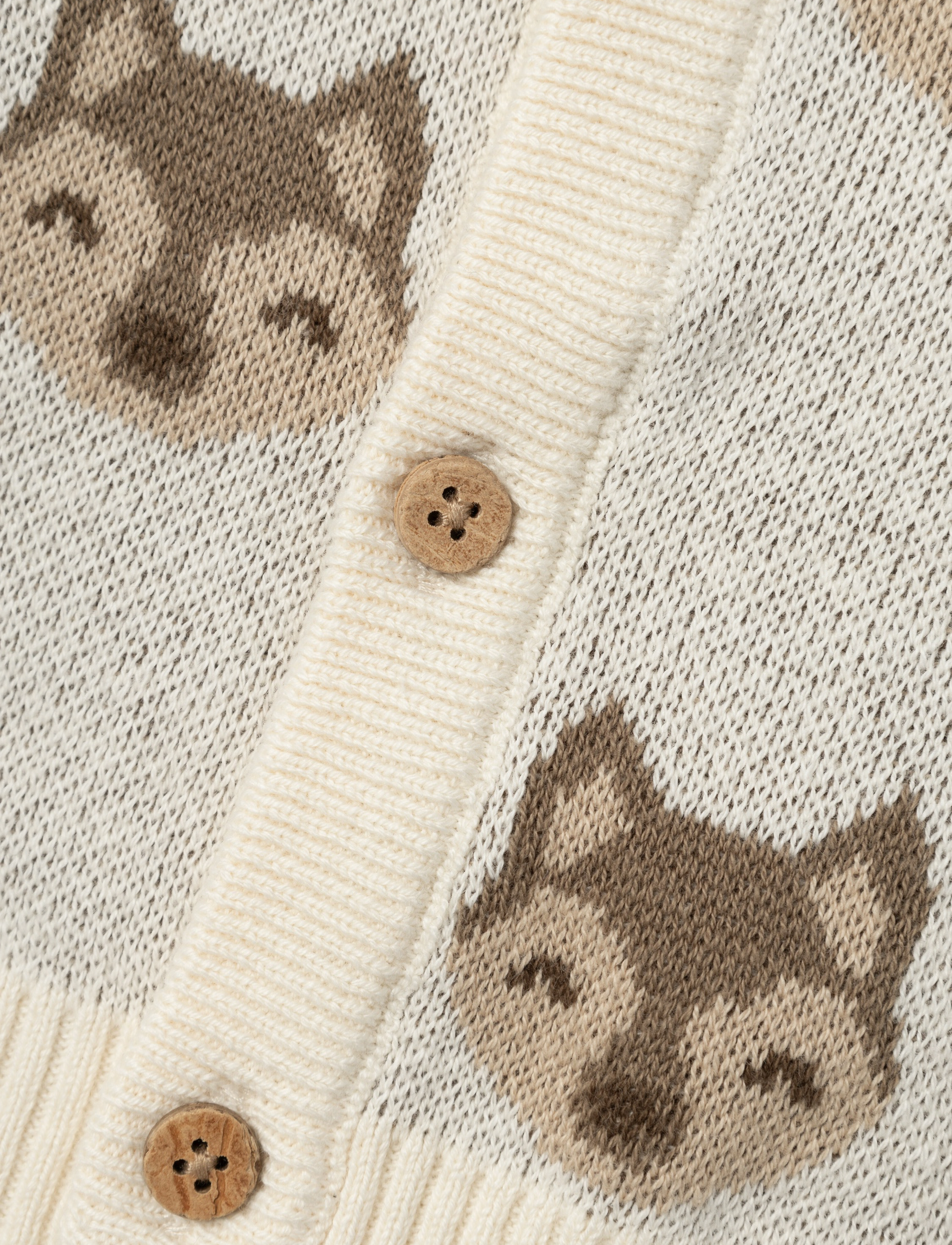 Lil'Atelier - NBMLAMOE LS KNIT CARD LIL - birch - 3