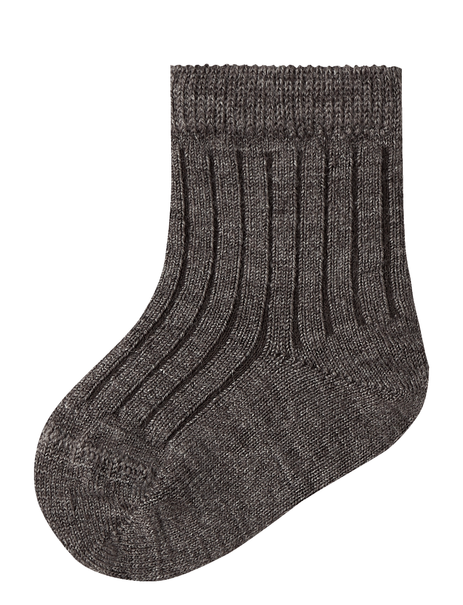 Lil'Atelier - NBNRAKEL NIL SOCK WO/PO LIL - strümpfe - sepia tint - 0