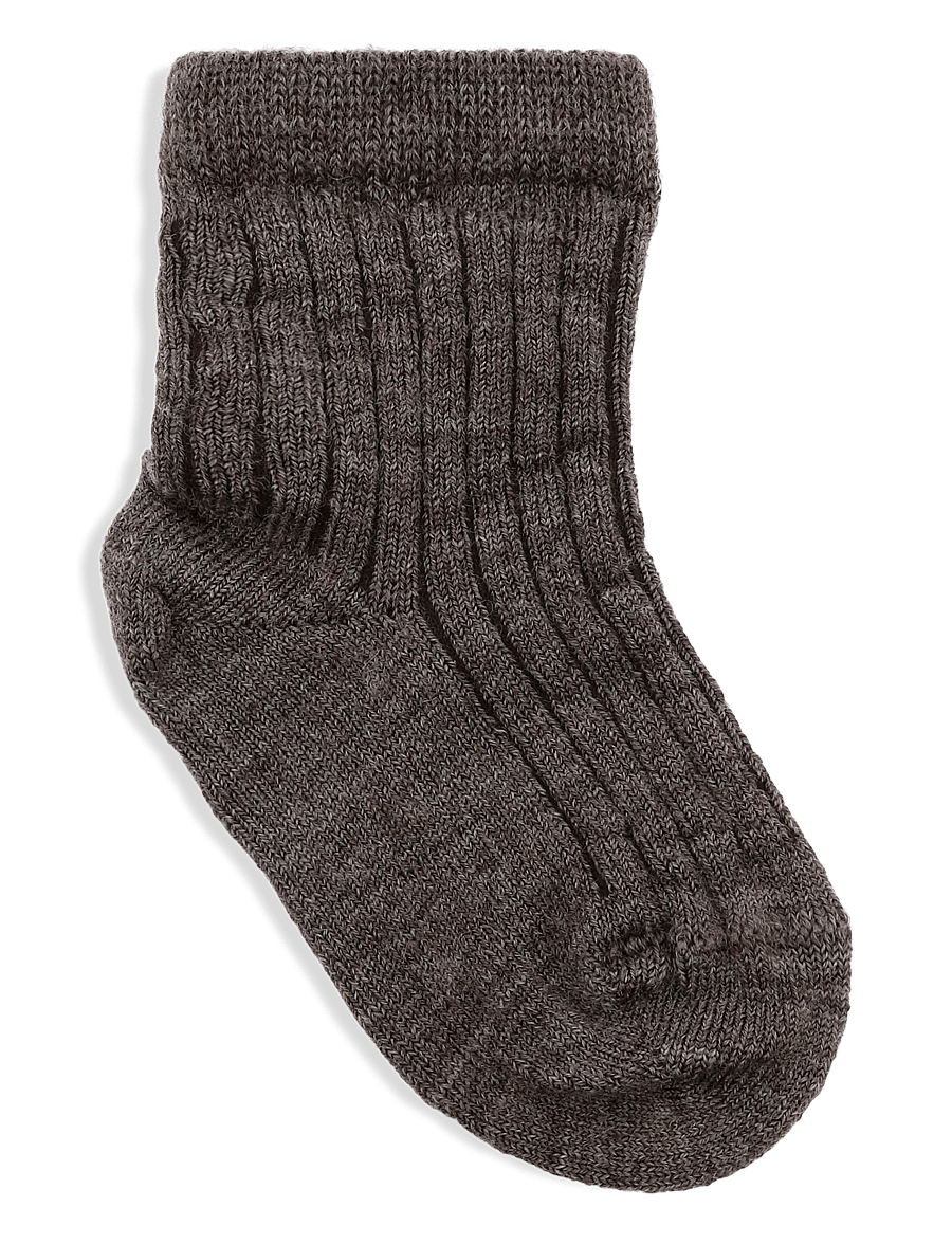 Lil'Atelier - NBNRAKEL NIL SOCK WO/PO LIL - strumpor - sepia tint - 1