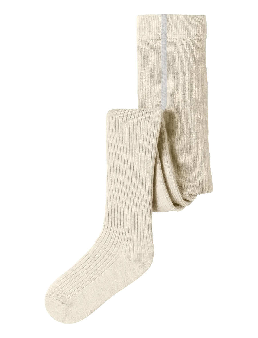 Lil'Atelier - NMNRAKEL NIL PANTYHOSE WO/PO LIL - strømpebukser - turtledove - 0
