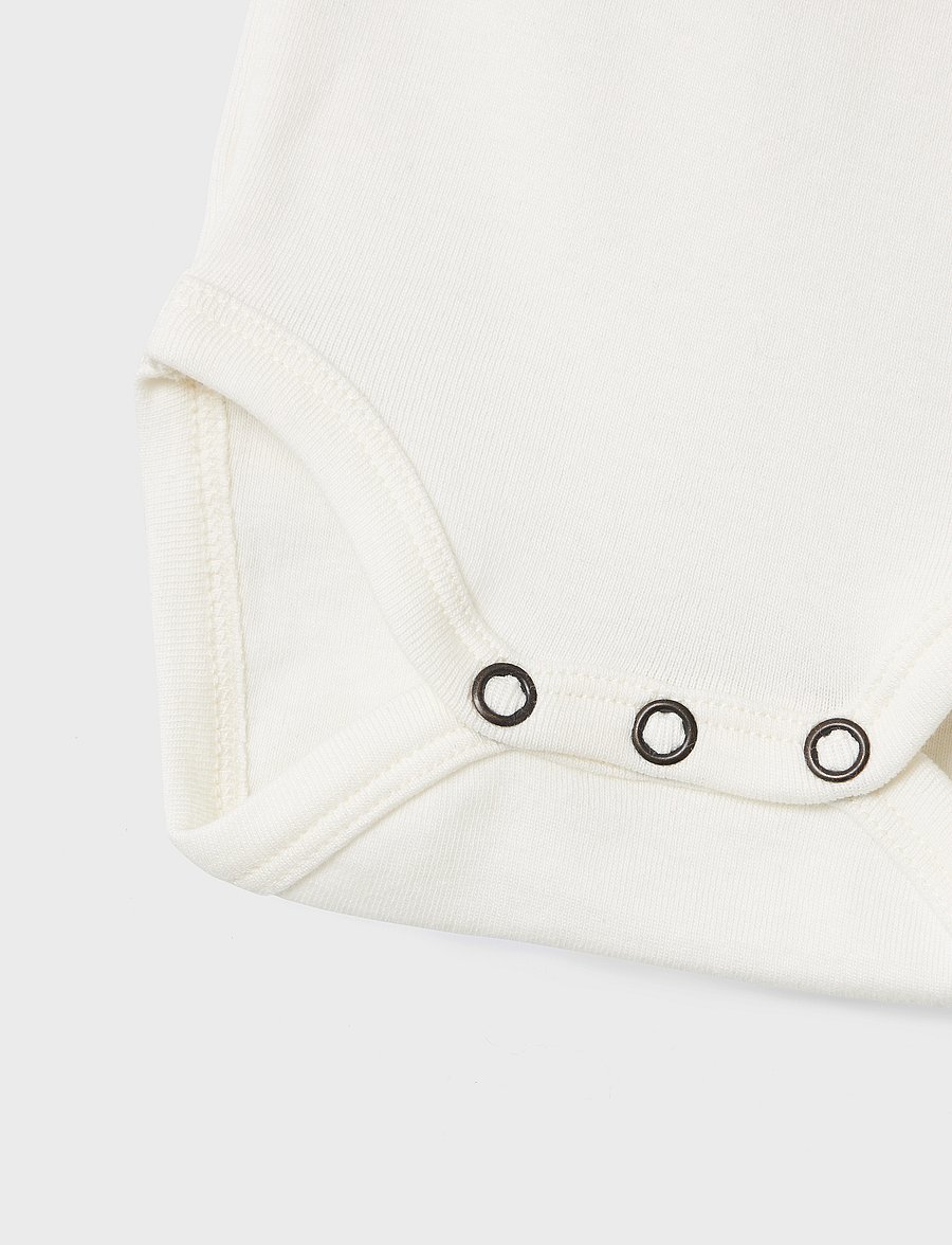 Lil'Atelier - NBMFUNDO LS SLIM BODY LIL - rompers met lange mouwen - coconut milk - 3