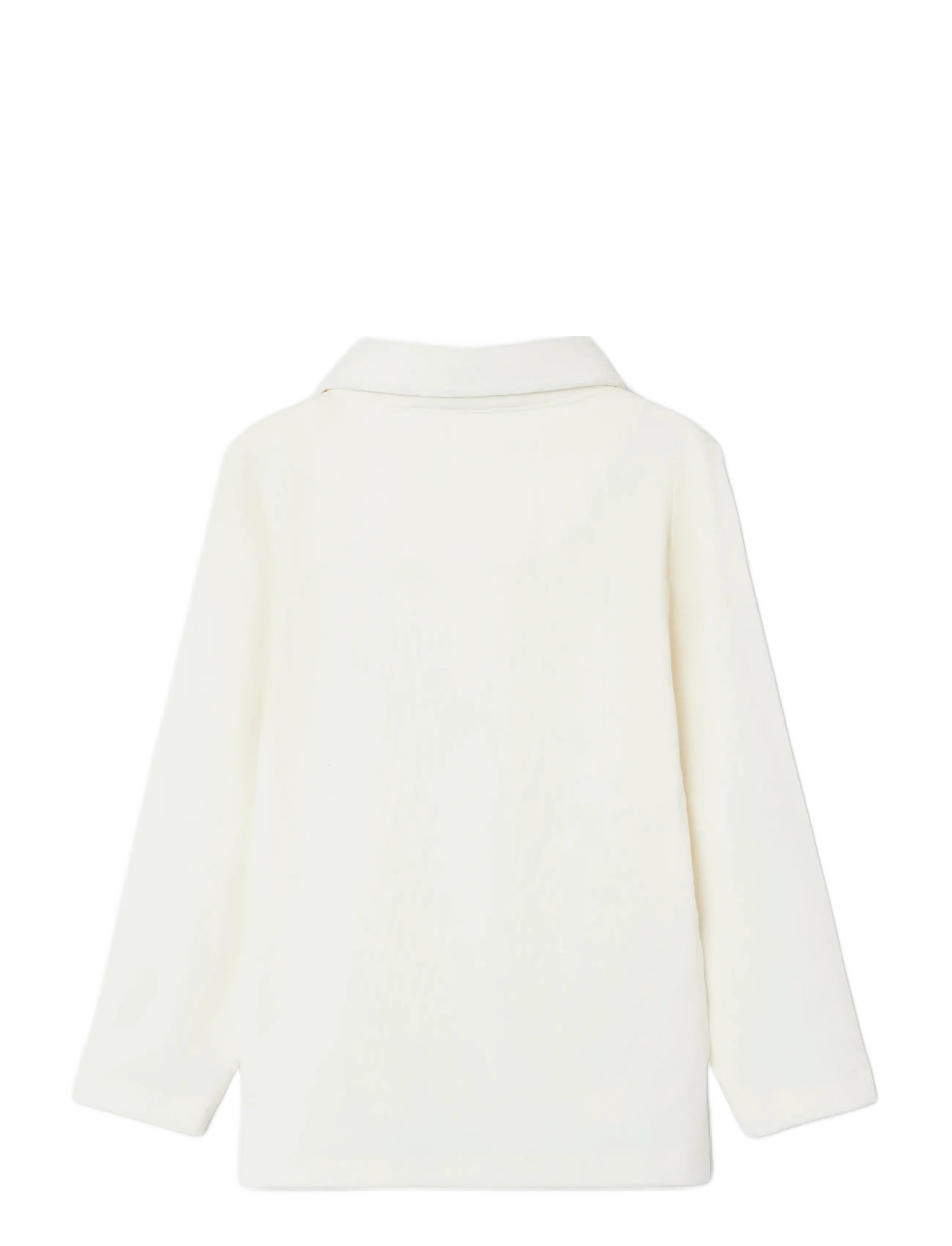 Lil'Atelier - NMMFUNDO LS SLIM TOP LIL - pikkade varrukatega polod - coconut milk - 1