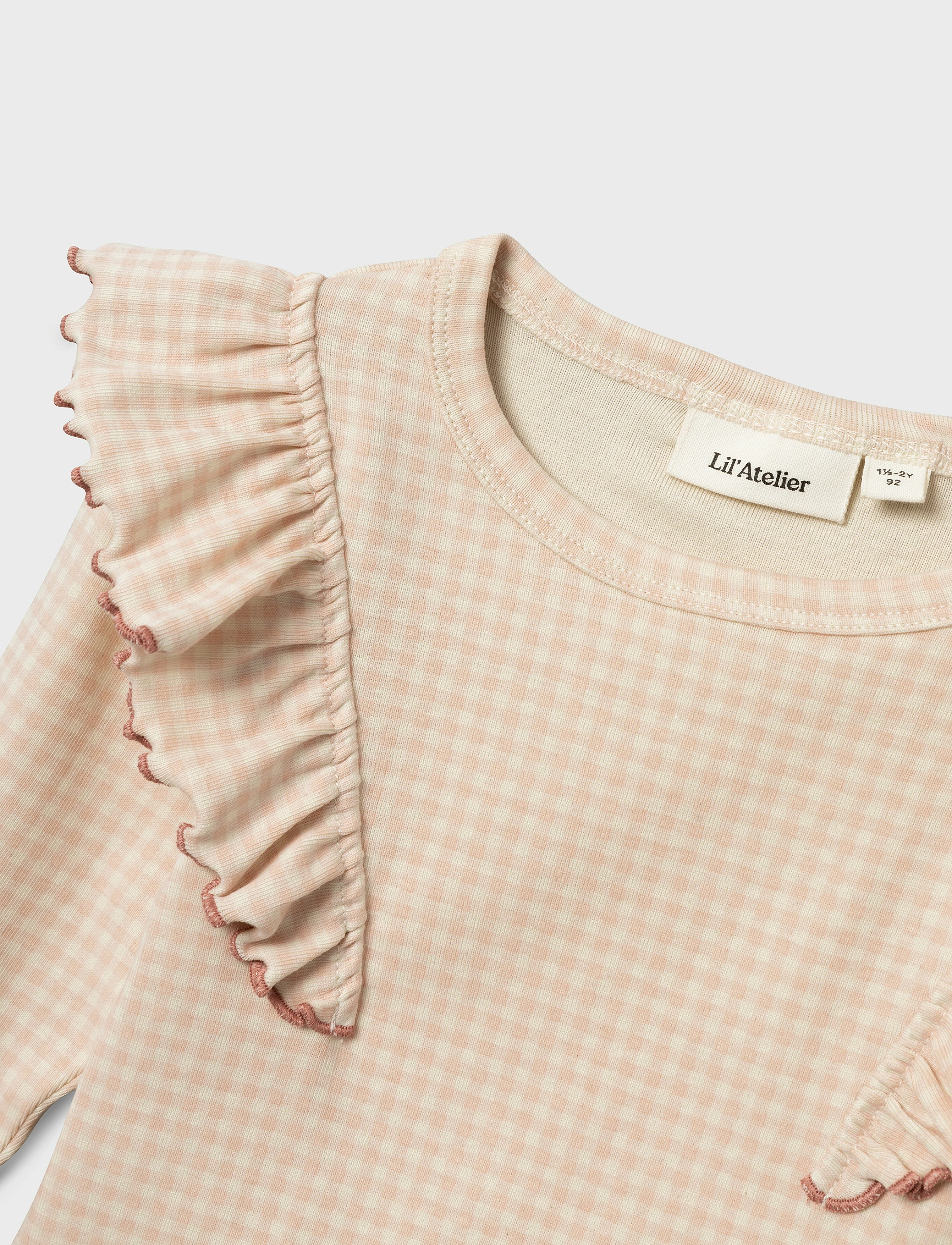 Lil'Atelier - NMFBAYA LS SLIM TOP LIL - turtledove - 2