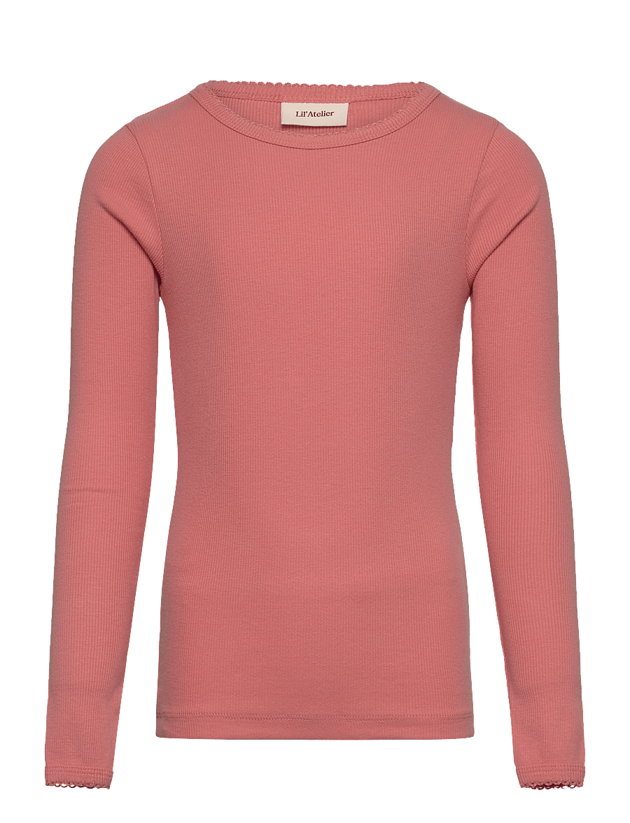 Lil'Atelier - NMFGAGO KIN LS SLIM TOP LIL - canyon clay - 0