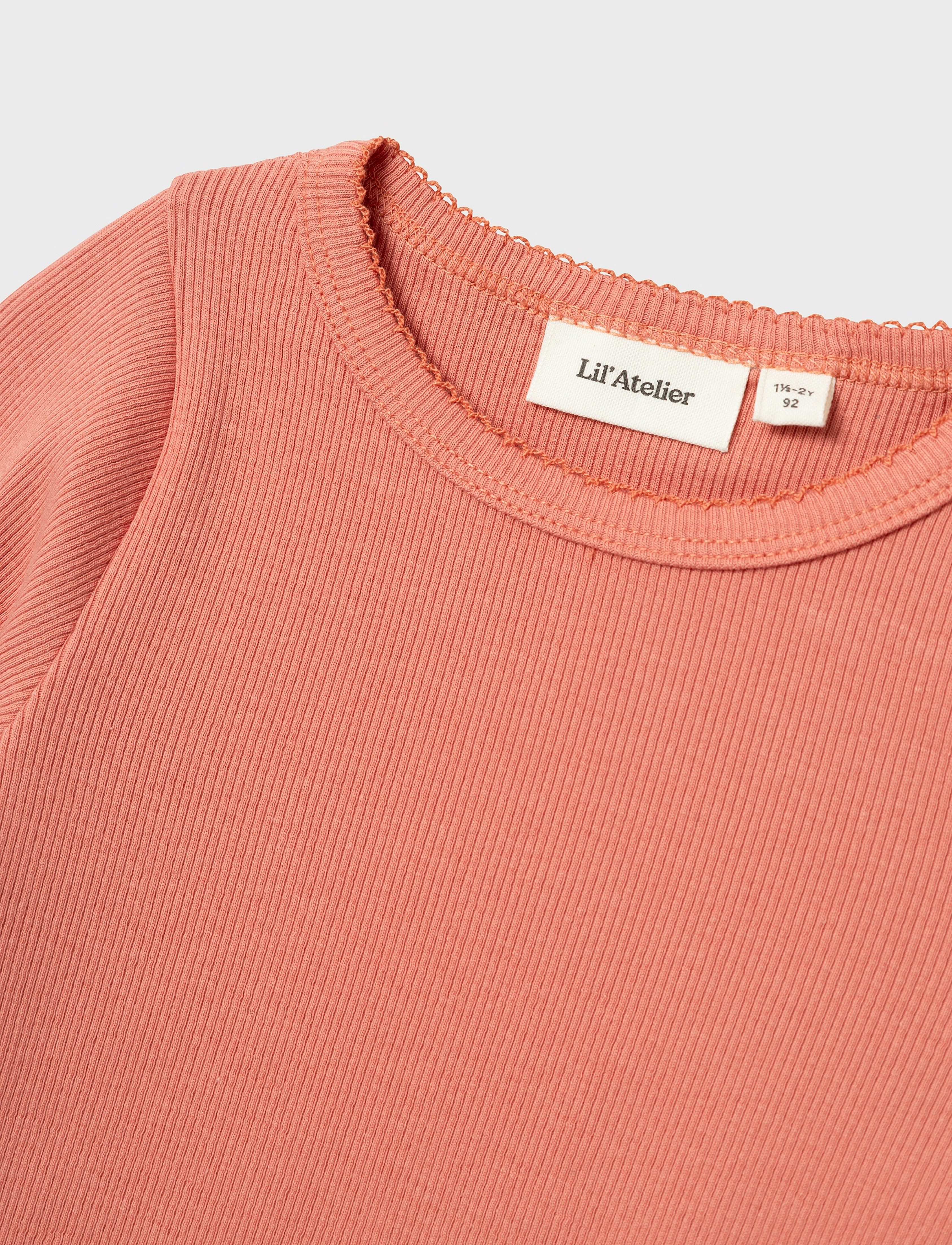 Lil'Atelier - NMFGAGO KIN LS SLIM TOP LIL - canyon clay - 2
