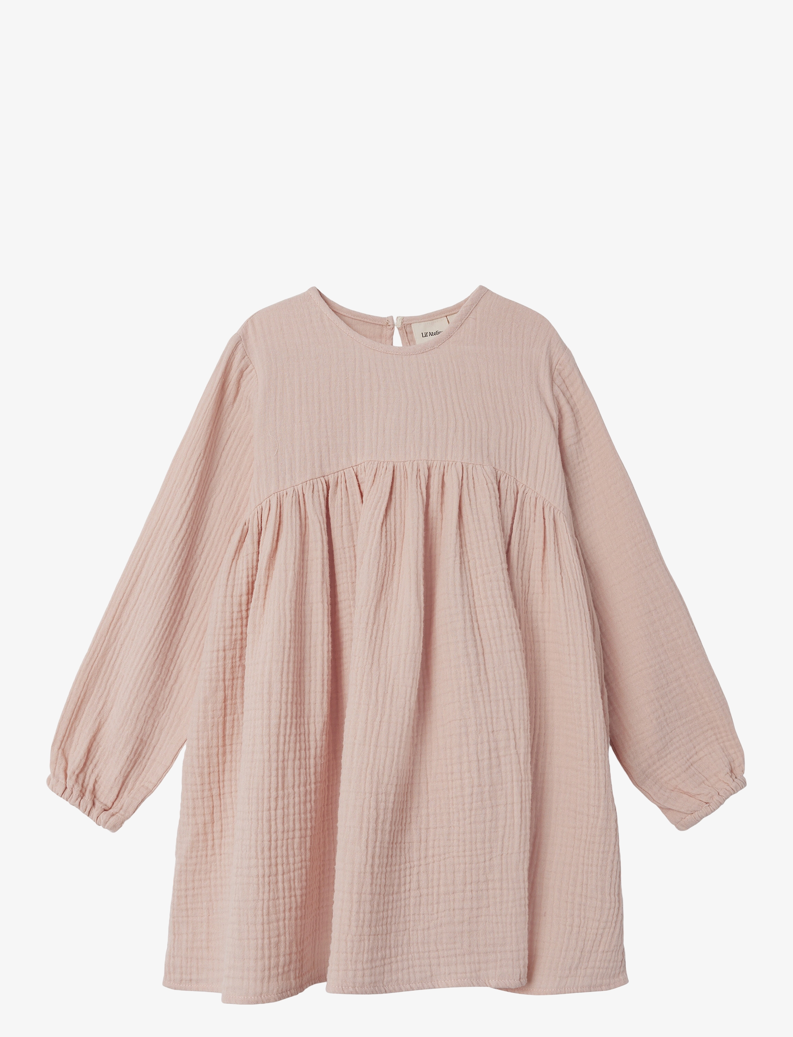 Lil'Atelier - NMFBIBA LS LOOSE DRESS LIL - cameo rose - 1
