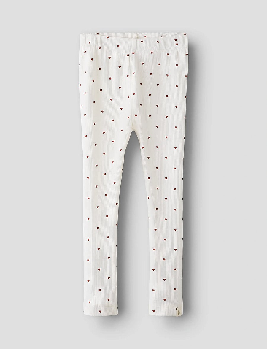 Lil'Atelier - NMFGAGO SLIM LEGGING LIL NOOS - leggings - coconut milk - 0