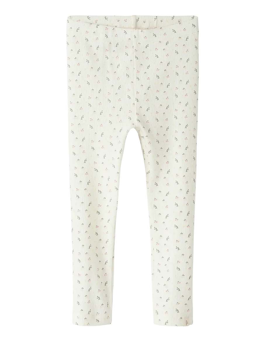 Lil'Atelier - NMFGAGO SLIM LEGGING LIL NOOS - leggings - coconut milk - 1