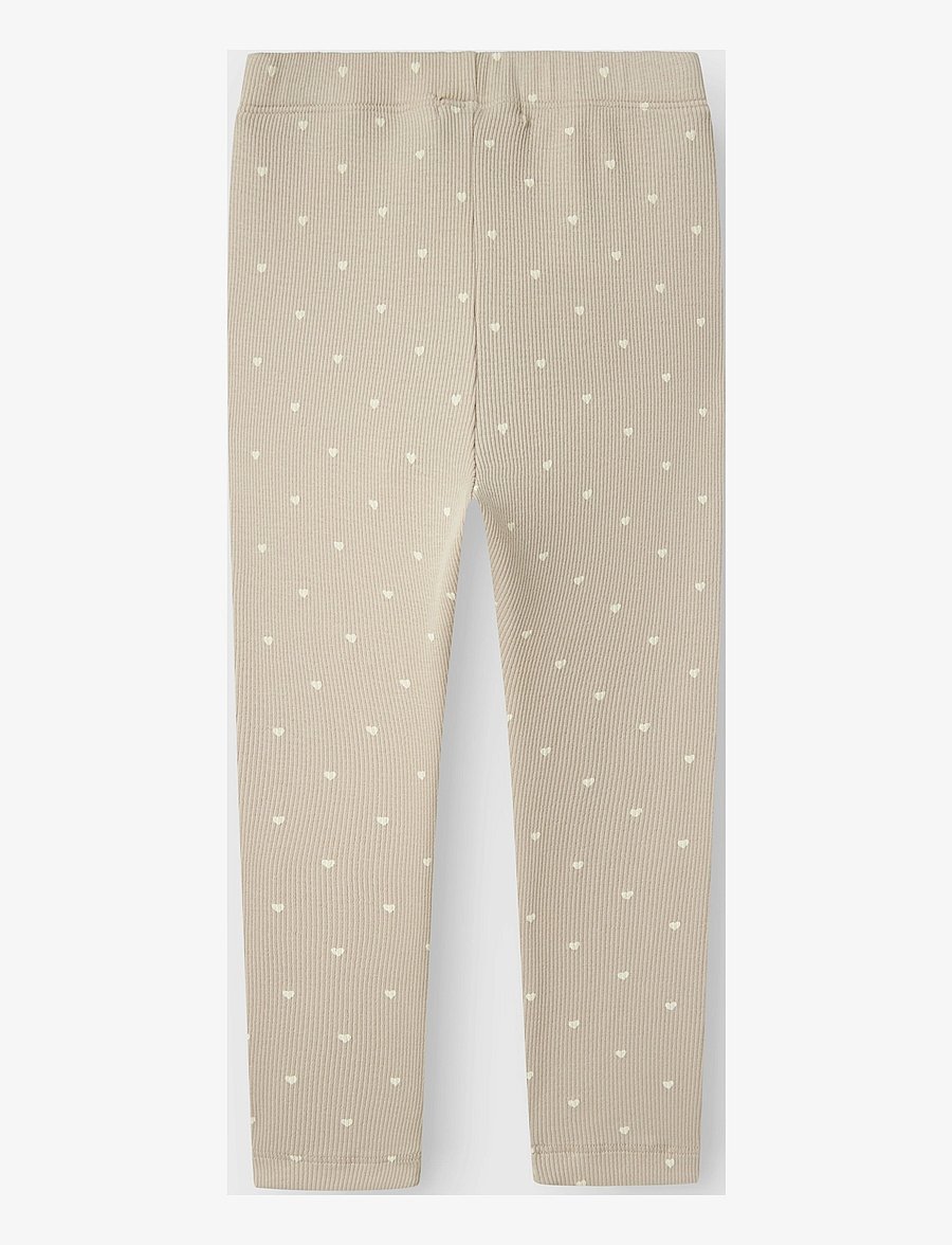 Lil'Atelier - NMFGAGO SLIM LEGGING LIL NOOS - retuusid - gray morn - 1