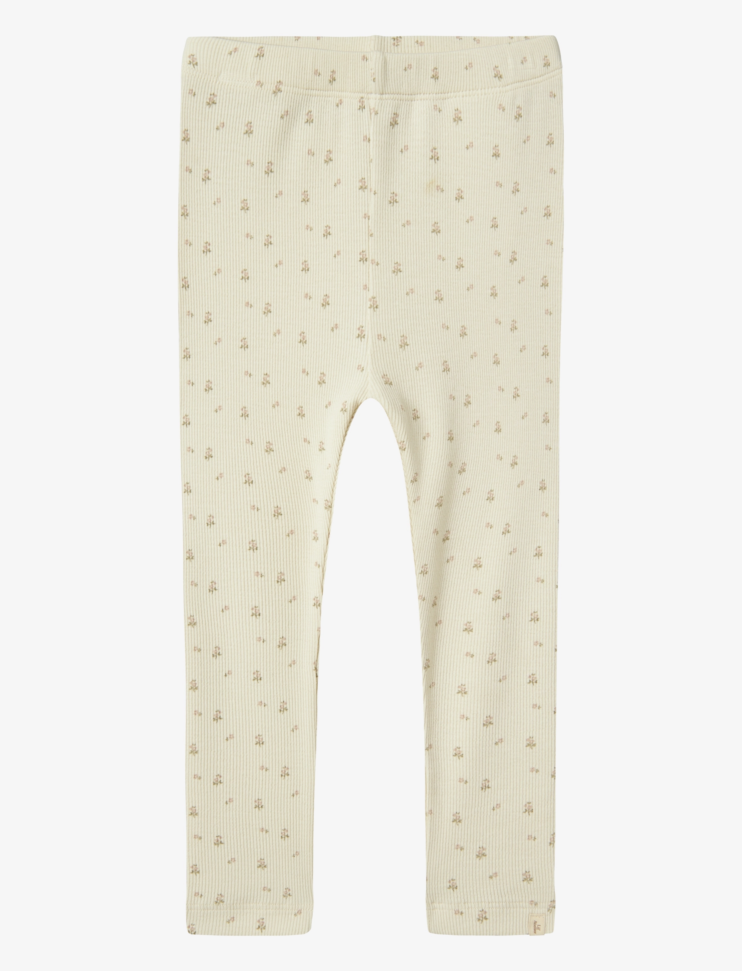 Lil'Atelier NMFGAGO SLIM LEGGING LIL NOOS - Lil'Atelier - TURTLEDOVE / cream