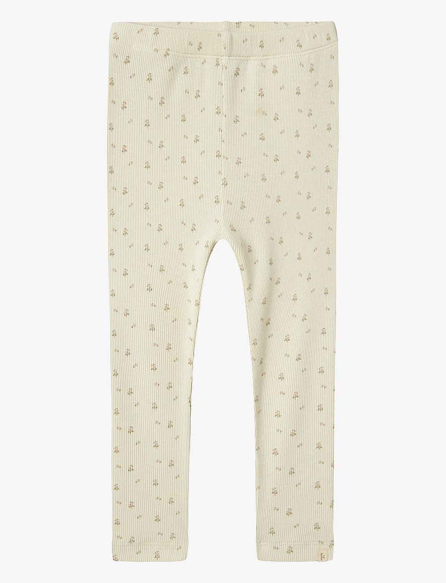 Lil'Atelier - NMFGAGO SLIM LEGGING LIL NOOS - leggings - turtledove - 0