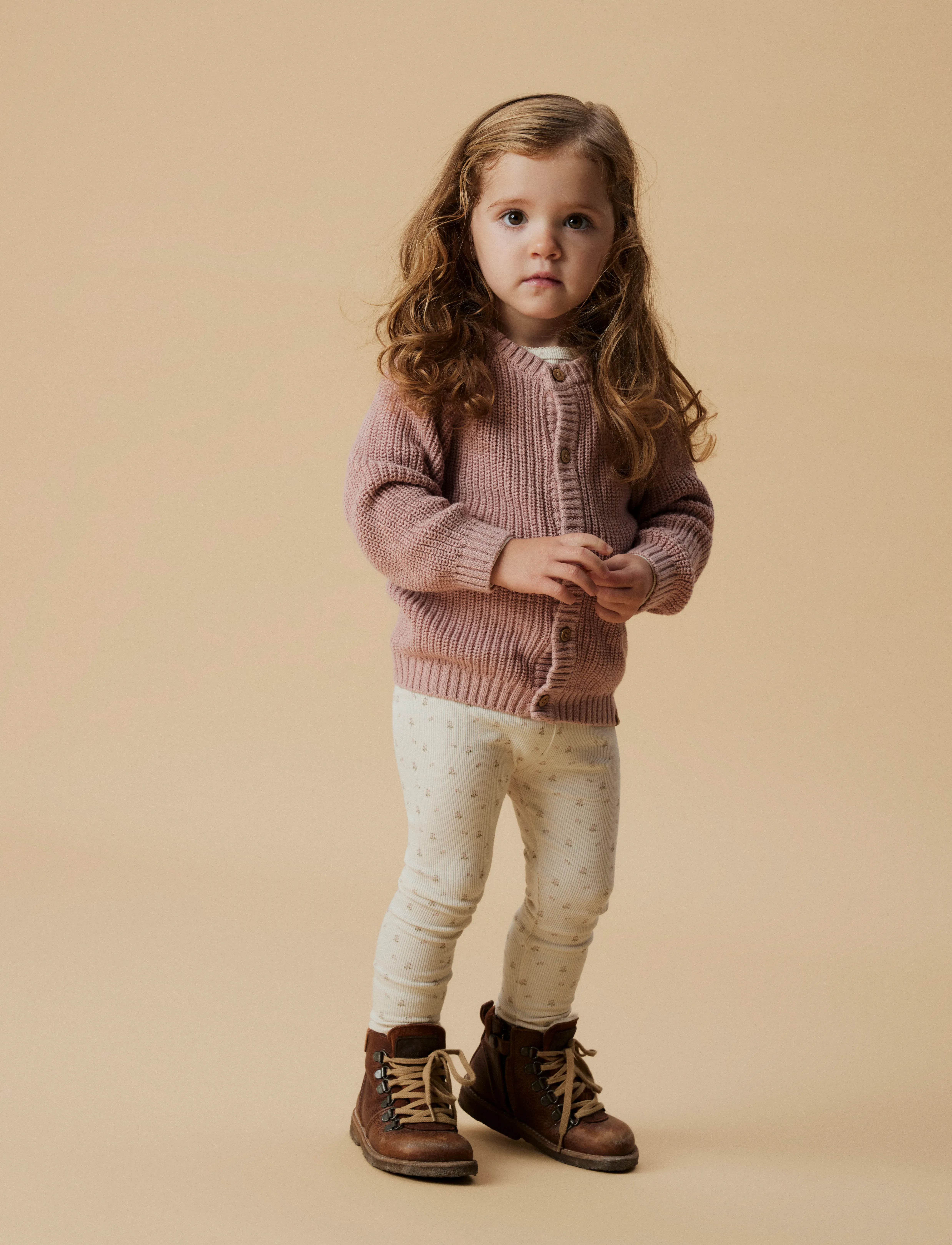 Lil'Atelier - NMFGAGO SLIM LEGGING LIL NOOS - leggings - turtledove - 3
