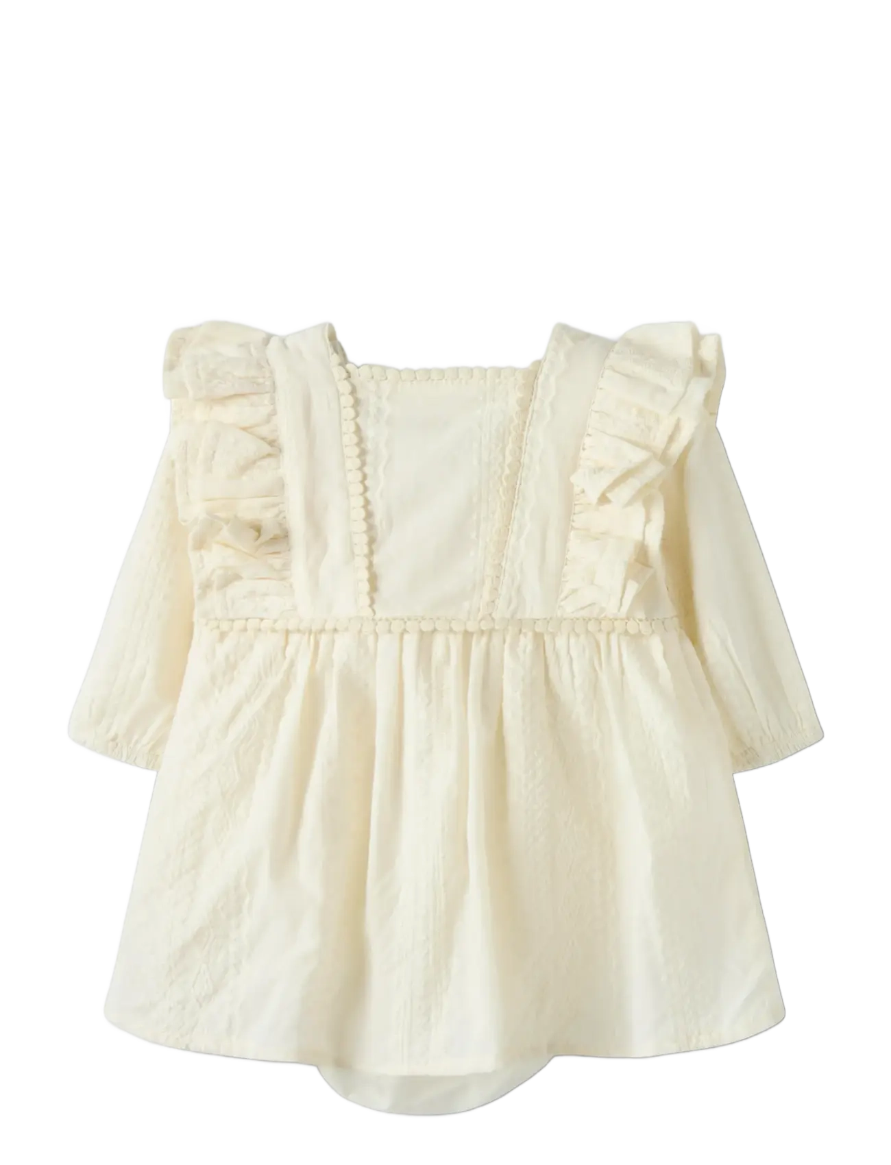 Lil'Atelier - NBFROSO LS BODY DRESS LIL - turtledove - 2