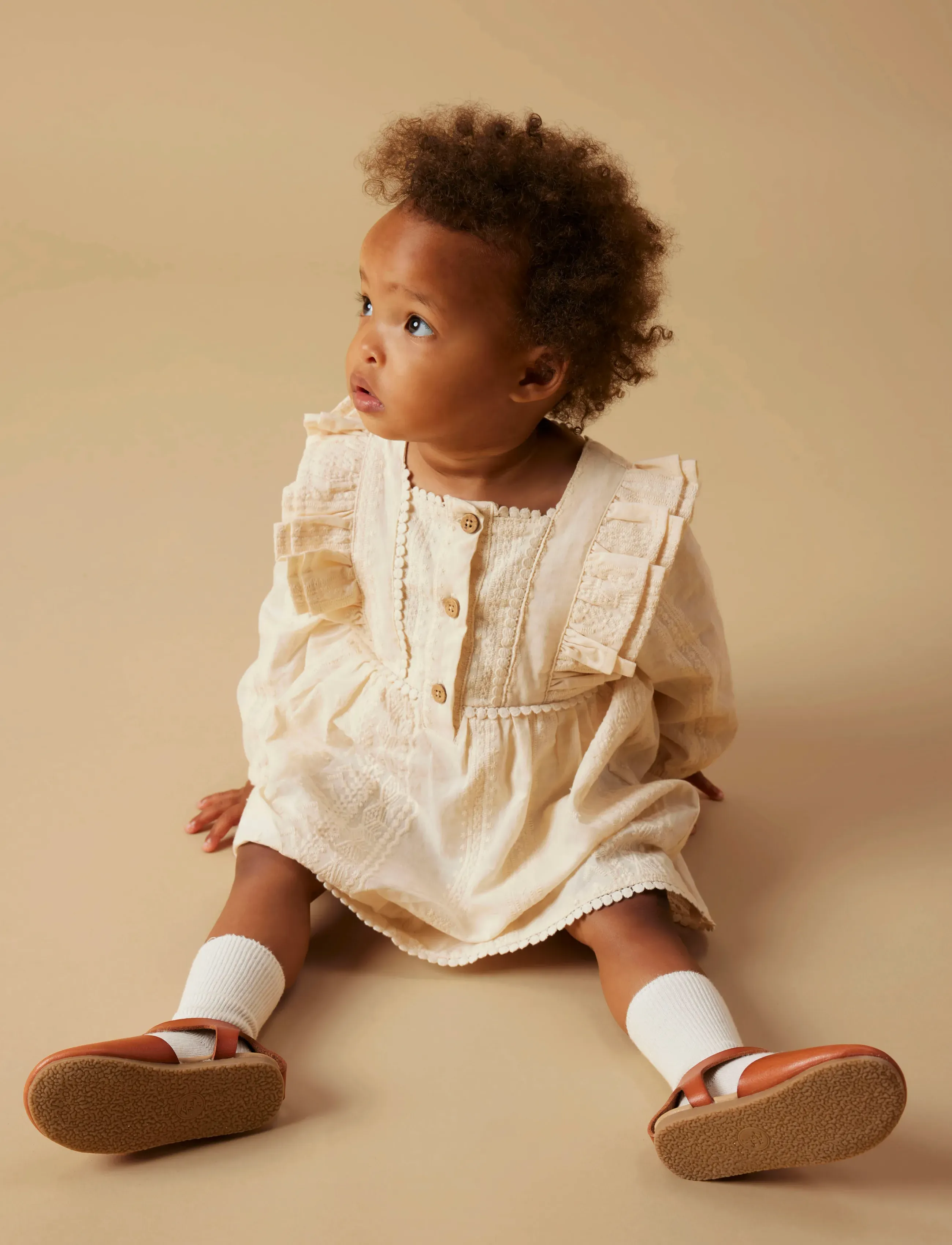 Lil'Atelier - NBFROSO LS BODY DRESS LIL - turtledove - 4