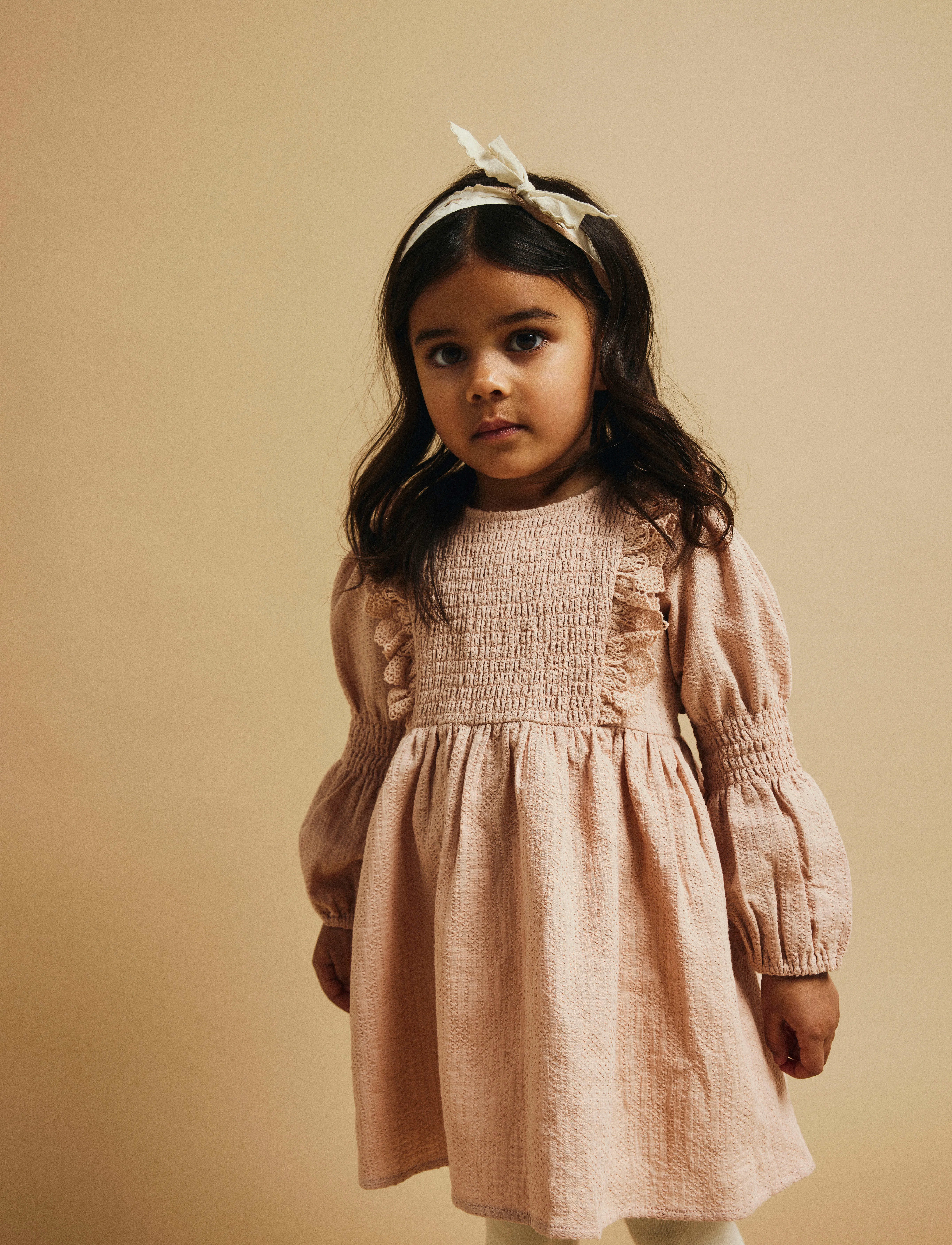 Lil'Atelier - NMFROSITA LS DRESS LIL - rugby tan - 3