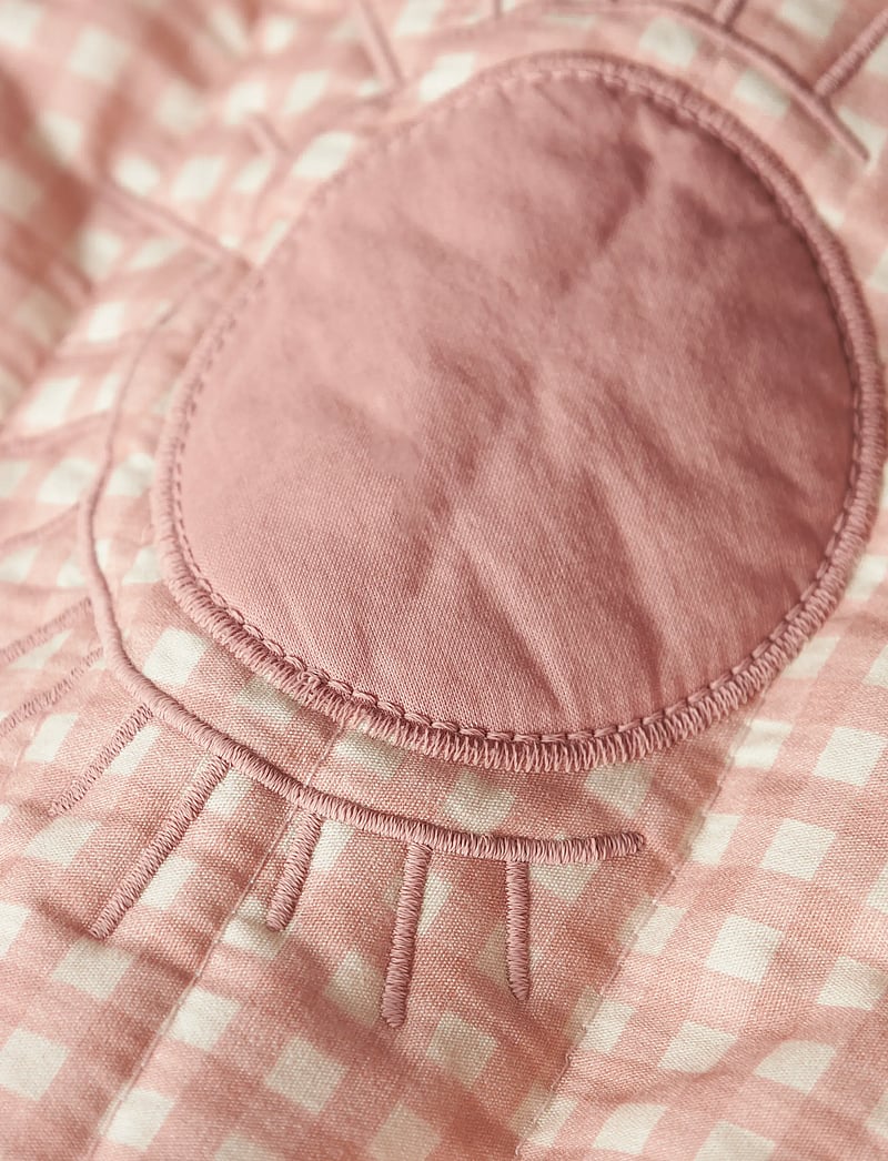 Lil'Atelier - NBFLAROSE LS QUILT JACKET LIL - dygsniuotosios striukės - cameo rose - 3