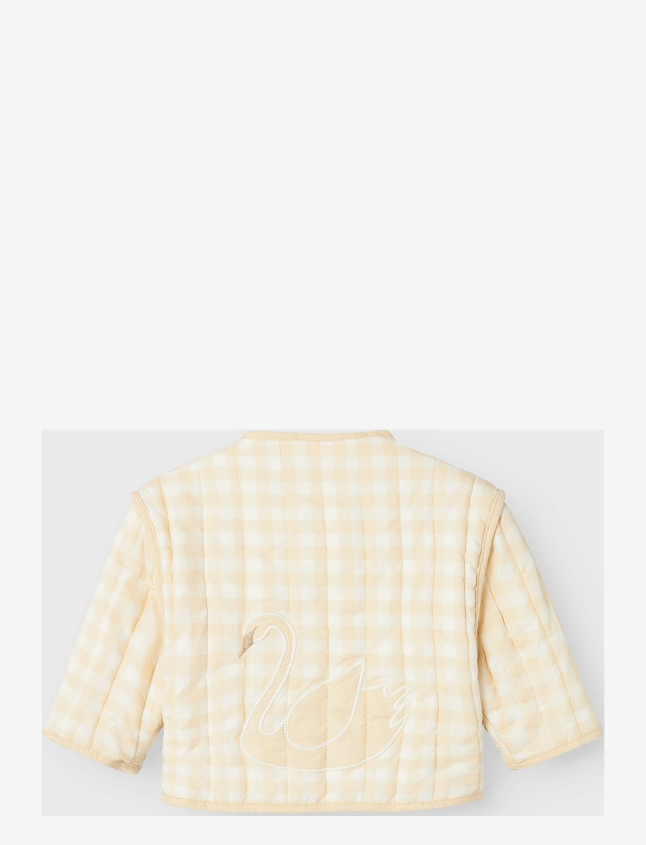 Lil'Atelier - NBFLAROSE LS QUILT JACKET LIL - quiltede jakker - coconut milk - 1
