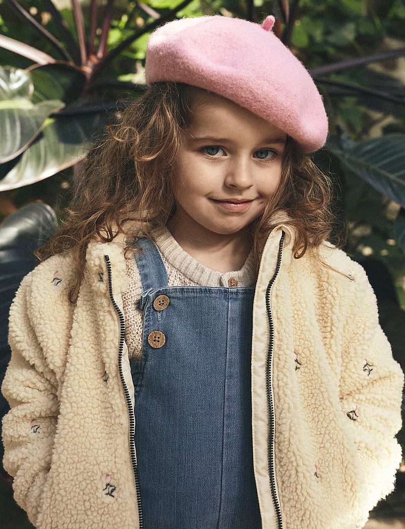 Lil'Atelier - NMFNALO LOOSE JACKET LIL - fleecejakker - bleached sand - 3