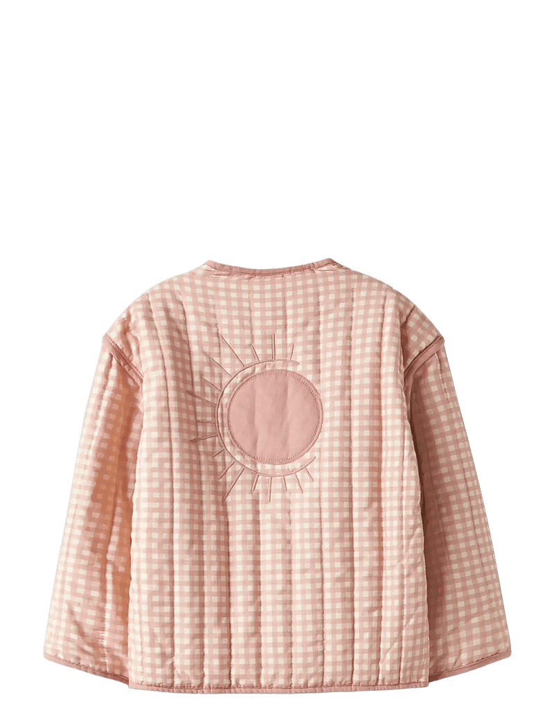 Lil'Atelier - NMFLAROSE LS QUILT JACKET LIL - stepētas virsjakas - cameo rose - 1