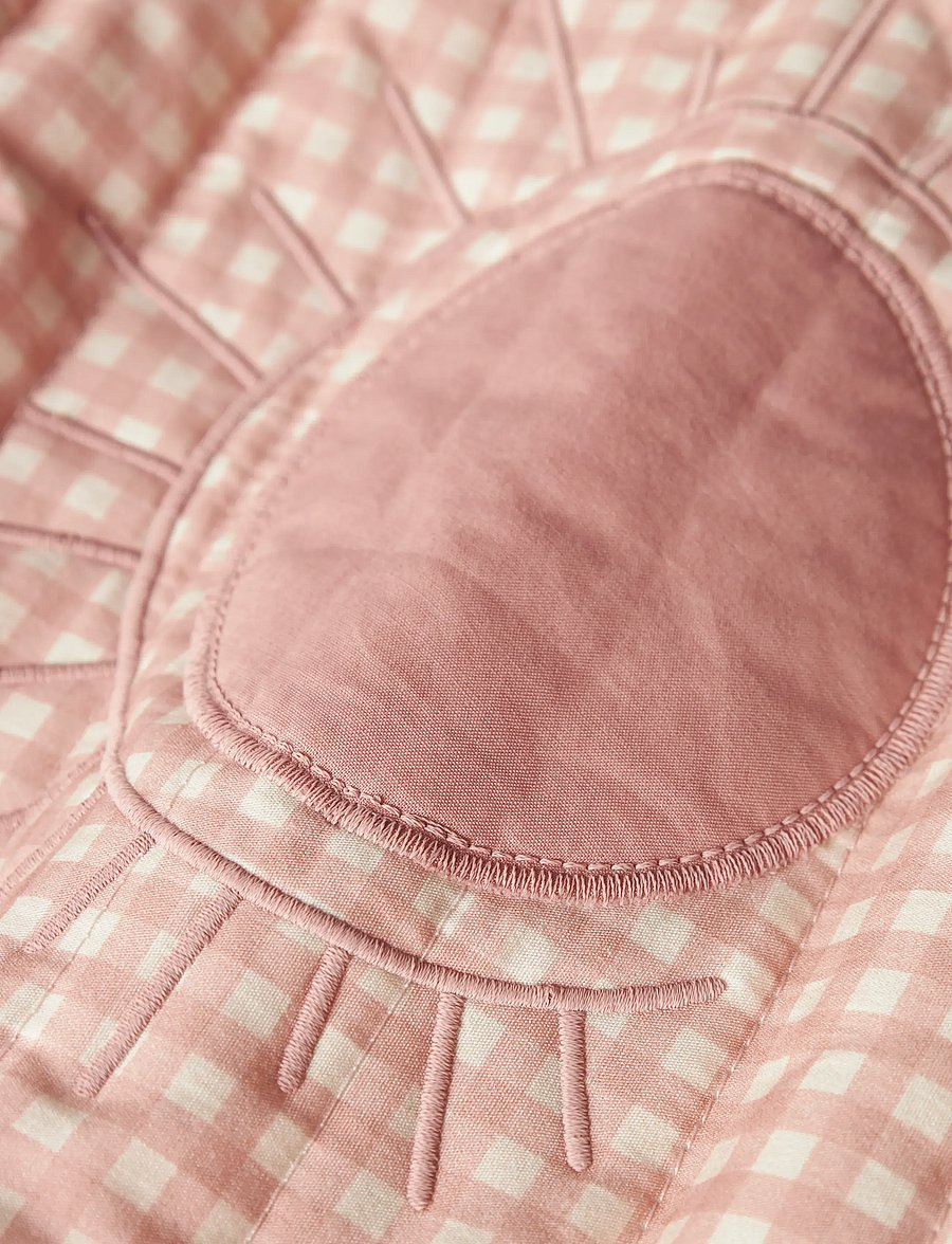 Lil'Atelier - NMFLAROSE LS QUILT JACKET LIL - quiltade jackor - cameo rose - 4
