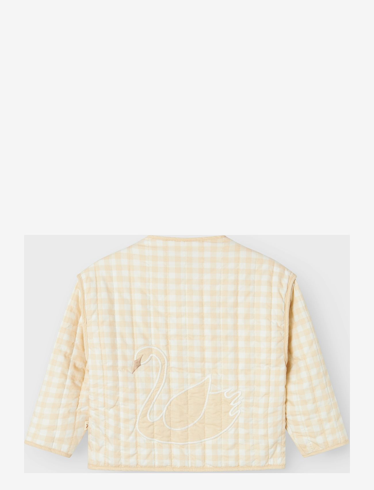 Lil'Atelier - NMFLAROSE LS QUILT JACKET LIL - efterårsjakker - coconut milk - 1