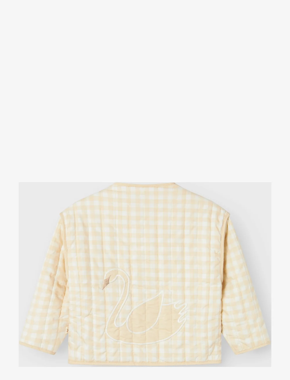 Lil'Atelier - NMFLAROSE LS QUILT JACKET LIL - quiltede jakker - coconut milk - 1