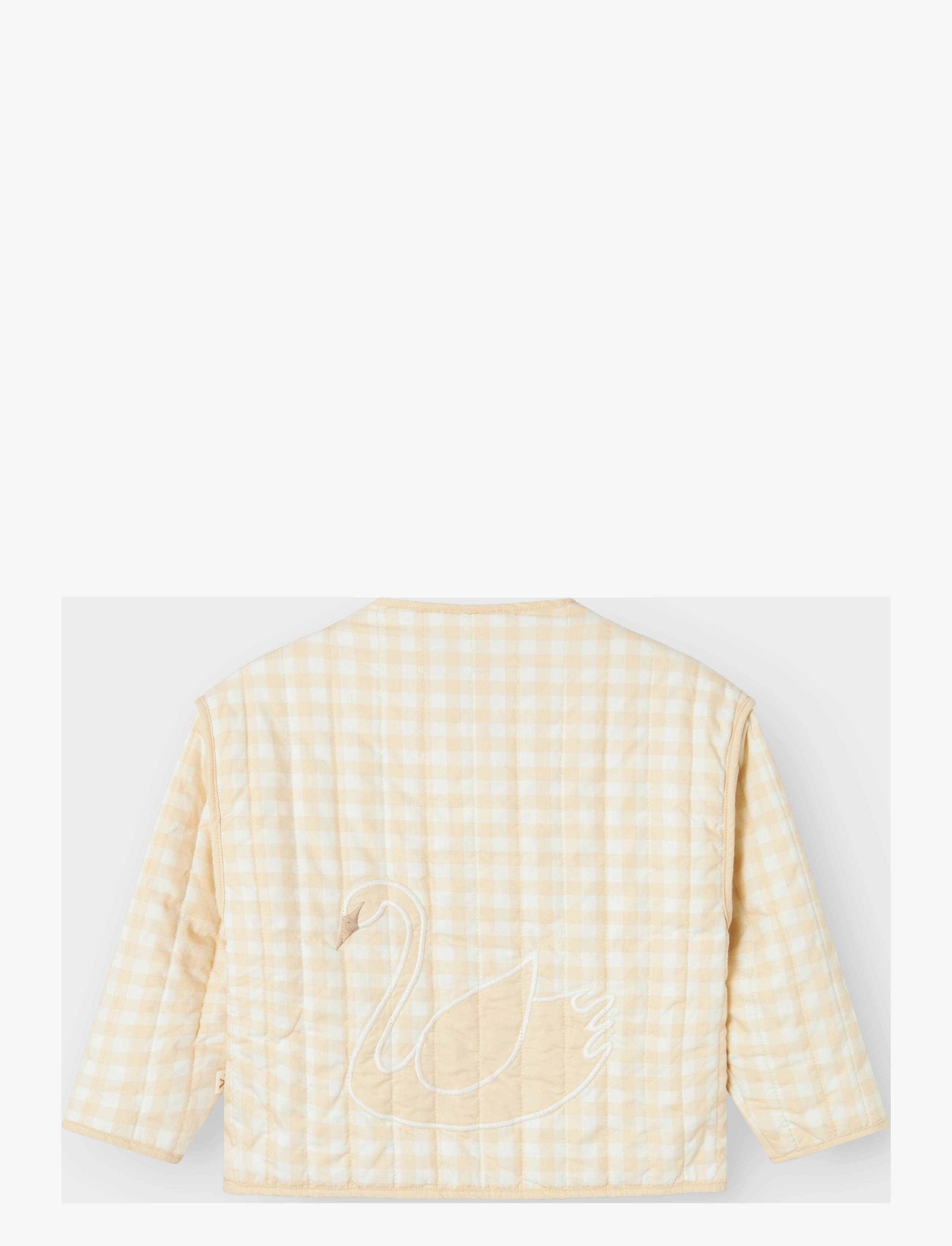 Lil'Atelier - NMFLAROSE LS QUILT JACKET LIL - quiltede jakker - coconut milk - 1