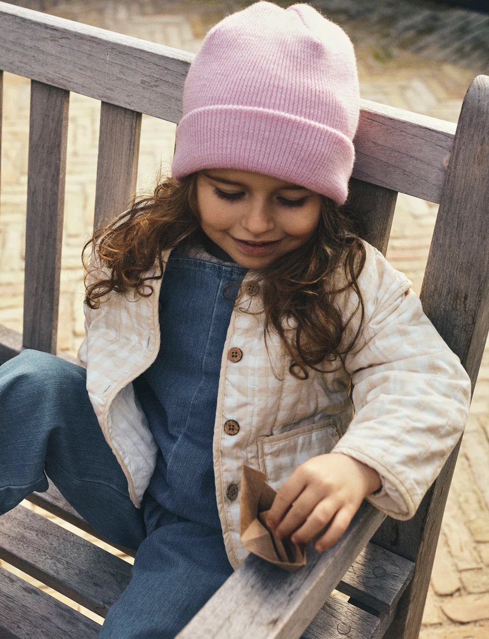 Lil'Atelier - NMFLAROSE LS QUILT JACKET LIL - quiltede jakker - coconut milk - 2