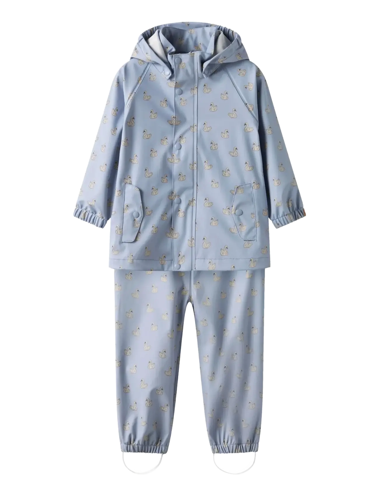 Lil'Atelier NMFLADRY10 RAIN SET AOP FO LIL - Õueriided - ZEN BLUE / blue