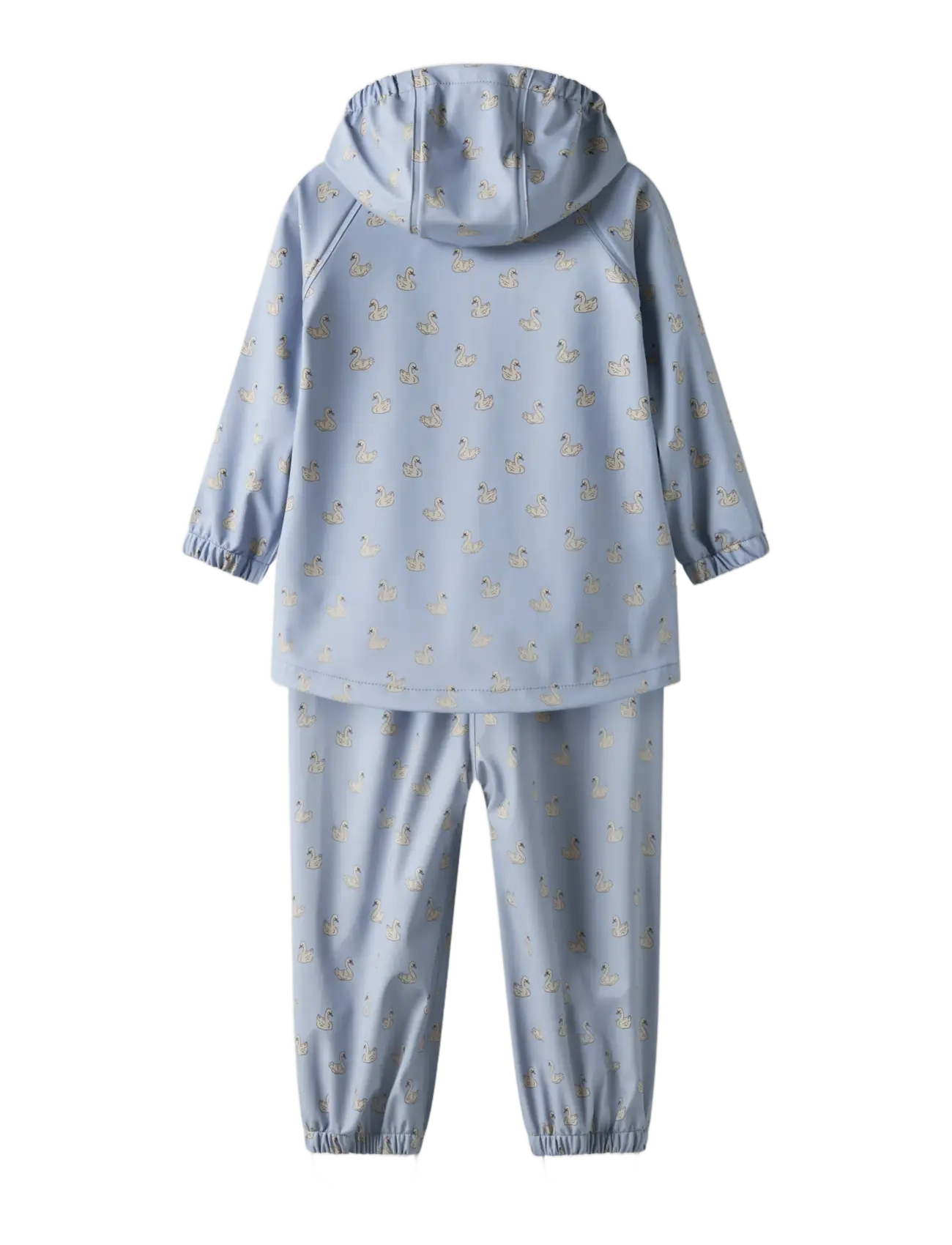 Lil'Atelier - NMFLADRY10 RAIN SET AOP FO LIL - vihmakomplektid - zen blue - 1
