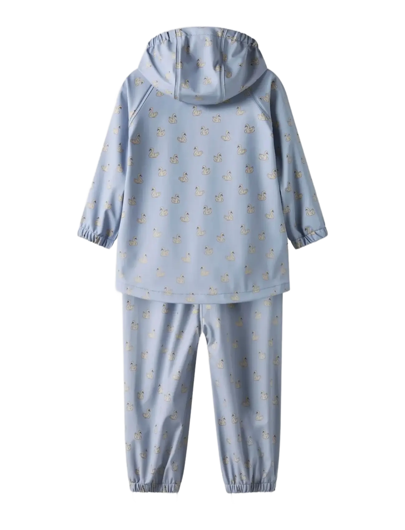 Lil'Atelier - NMFLADRY10 RAIN SET AOP FO LIL - jacken & mäntel - zen blue - 1