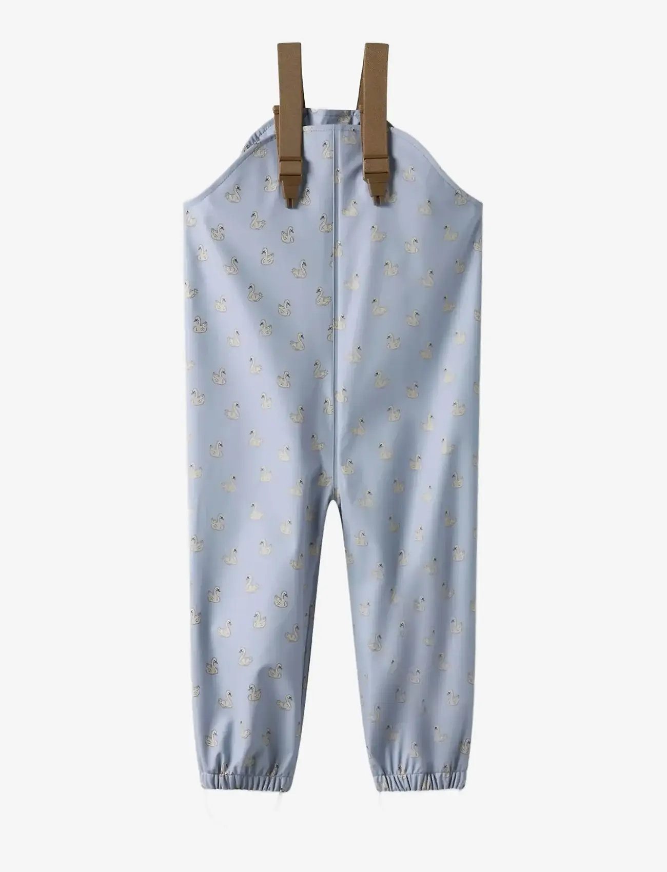 Lil'Atelier - NMFLADRY10 RAIN SET AOP FO LIL - regnställ - zen blue - 2