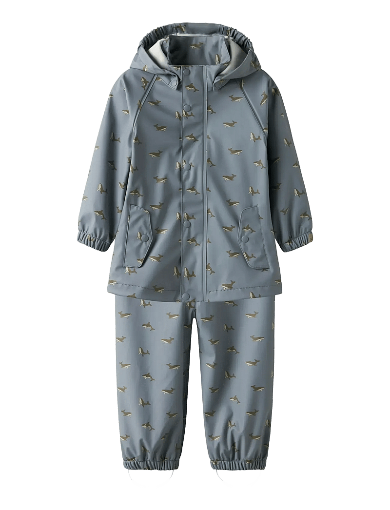 Lil'Atelier - NMMLADRY10 RAIN SET AOP FO LIL - vihmakomplektid - tradewinds - 0