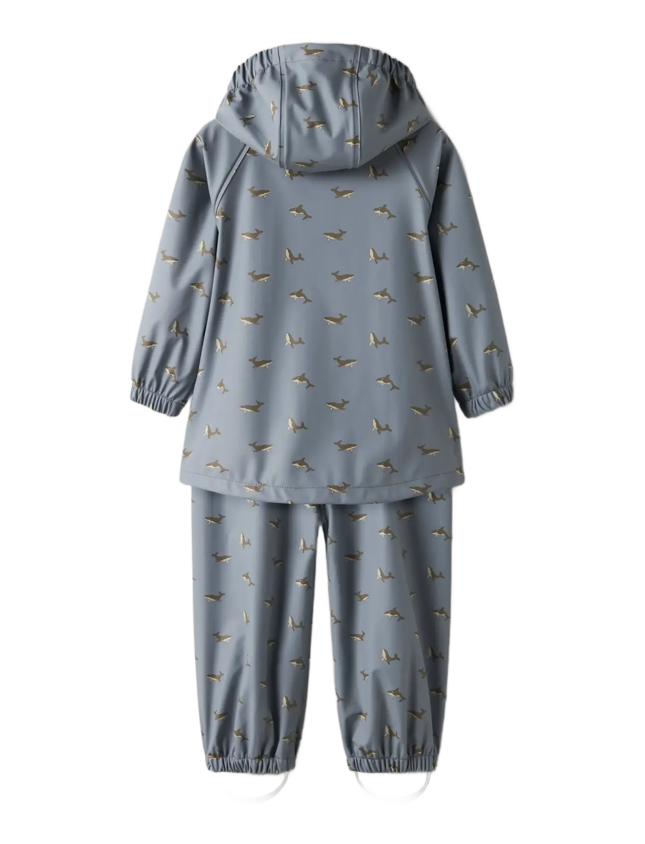 Lil'Atelier - NMMLADRY10 RAIN SET AOP FO LIL - regnsæt - tradewinds - 1