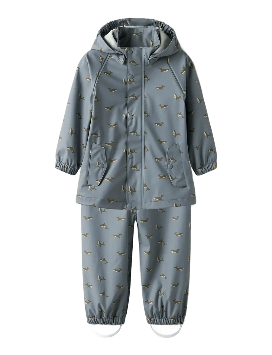 Lil'Atelier - NMMLADRY10 RAIN SET AOP FO LIL - sadeasut - tradewinds - 3