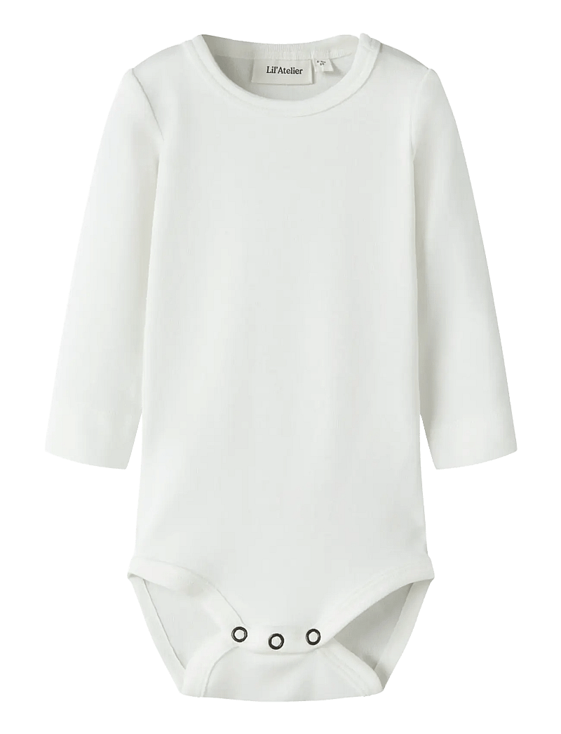 Lil'Atelier - NBNGAYO LS SLIM BODY LIL NOOS - smėlinukai ilgomis rankovėmis - coconut milk - 0
