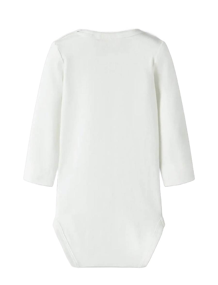 Lil'Atelier - NBNGAYO LS SLIM BODY LIL NOOS - langärmelige bodys - coconut milk - 1