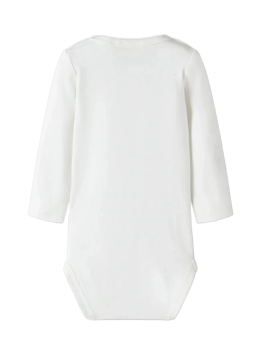Lil'Atelier - NBNGAYO LS SLIM BODY LIL NOOS - langärmelige bodys - coconut milk - 1