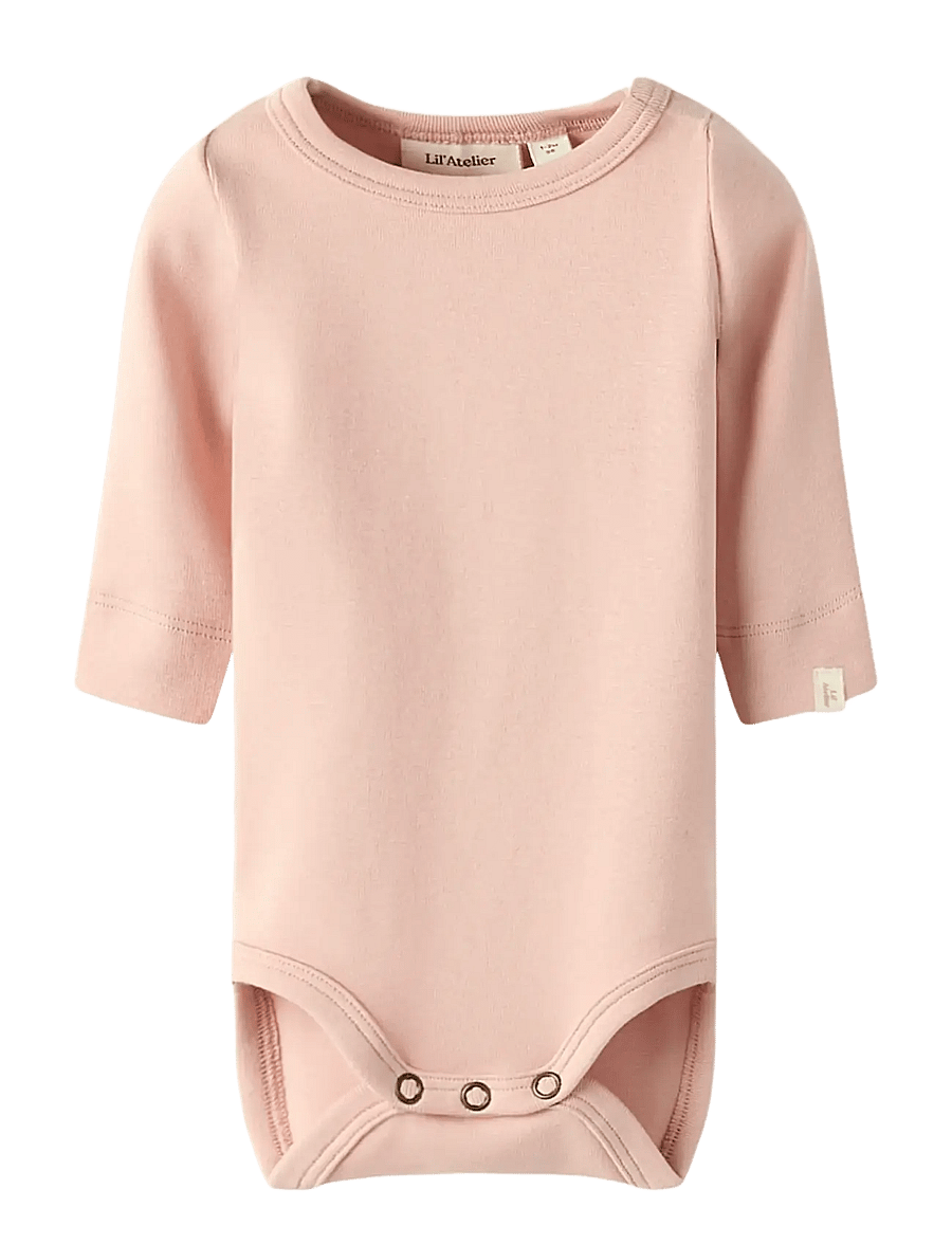 Lil'Atelier - NBNGAYO LS SLIM BODY LIL NOOS - langärmelige bodys - misty rose - 1