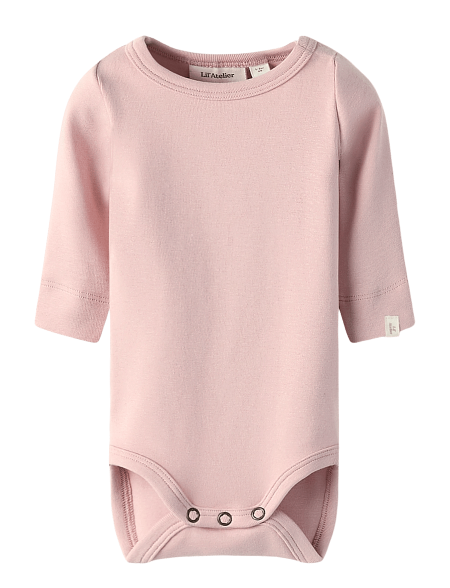 Lil'Atelier - NBNGAYO LS SLIM BODY LIL NOOS - langärmelige bodys - misty rose - 1