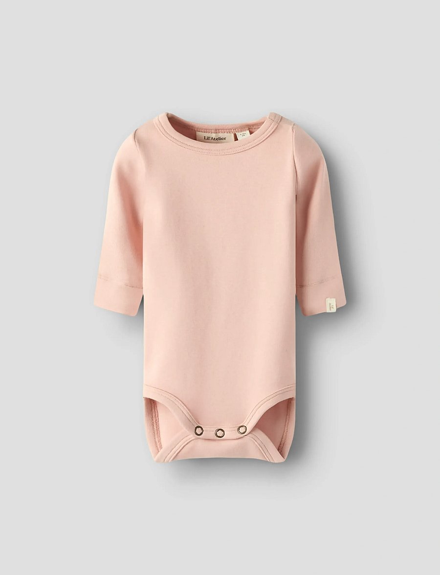 Lil'Atelier - NBNGAYO LS SLIM BODY LIL NOOS - langärmelige bodys - misty rose - 0
