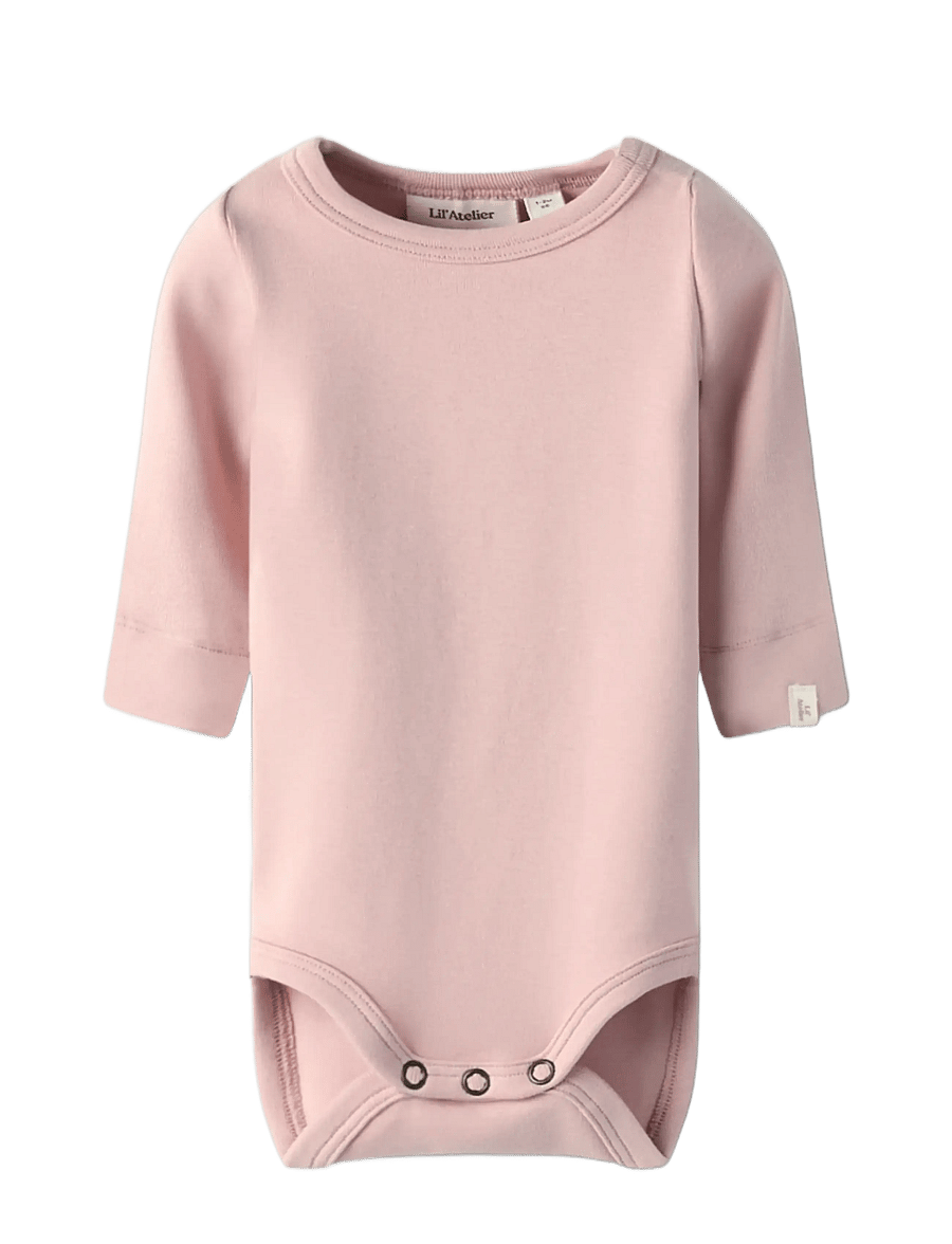 Lil'Atelier - NBNGAYO LS SLIM BODY LIL NOOS - langärmelige bodys - misty rose - 3