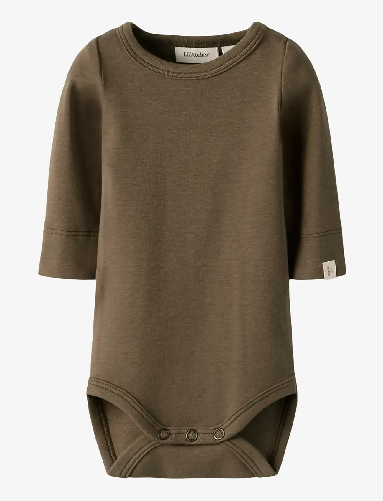 Lil'Atelier NBNGAYO LS SLIM BODY LIL NOOS - Clothing - SHITAKE / brown