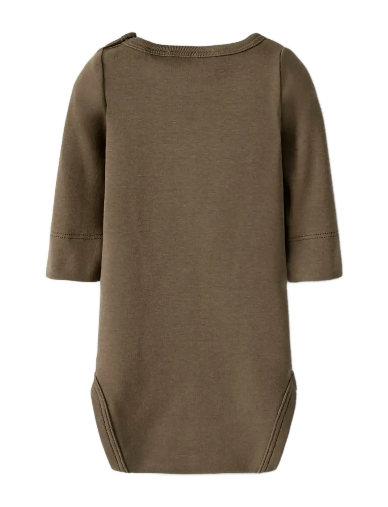 Lil'Atelier - NBNGAYO LS SLIM BODY LIL NOOS - langærmede bodyer - shitake - 2