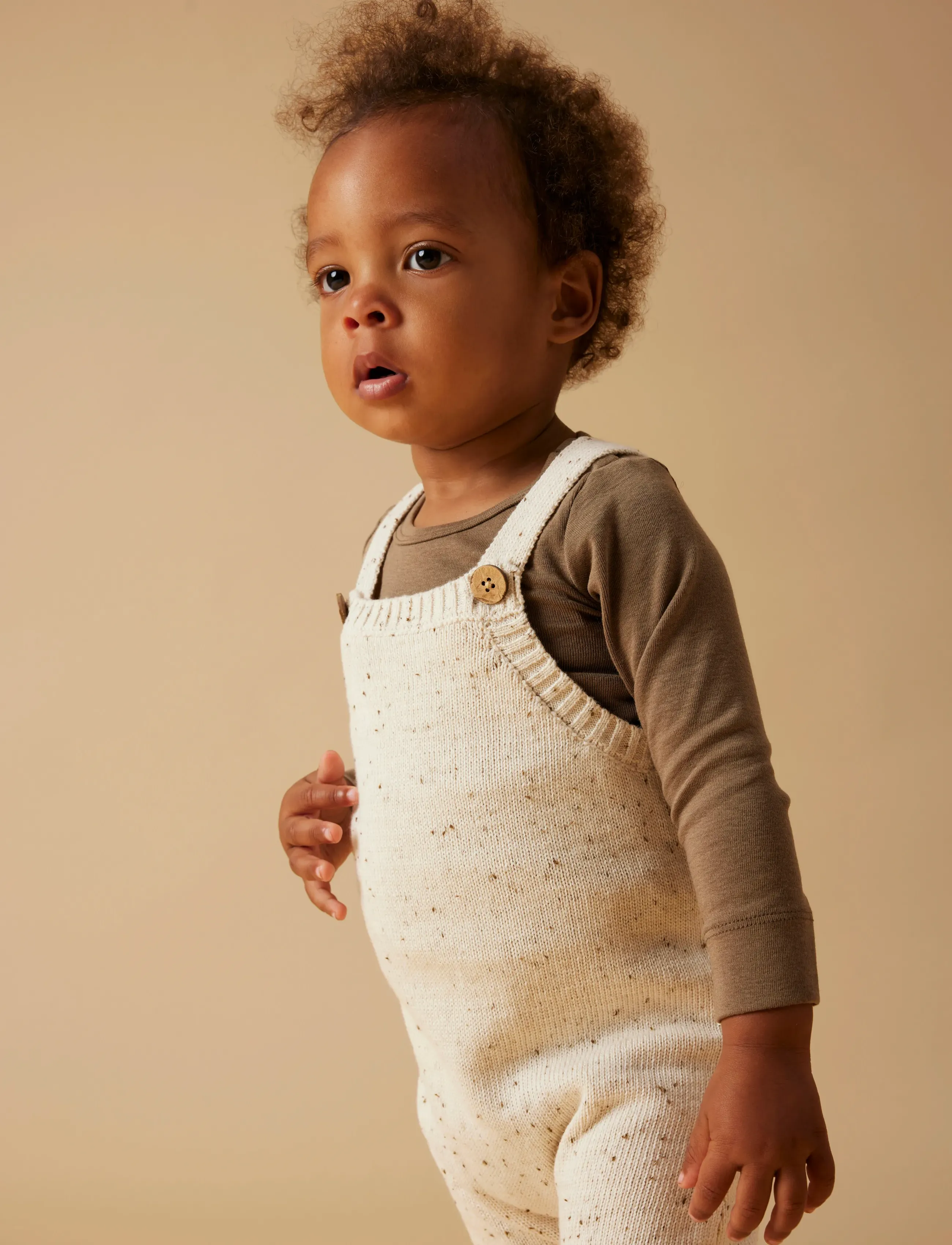 Lil'Atelier - NBNGAYO LS SLIM BODY LIL NOOS - langærmede bodyer - shitake - 4