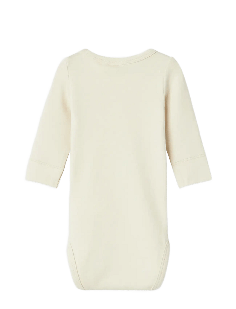 Lil'Atelier - NBNGAYO LS SLIM BODY LIL NOOS - langärmelige bodys - turtledove - 1